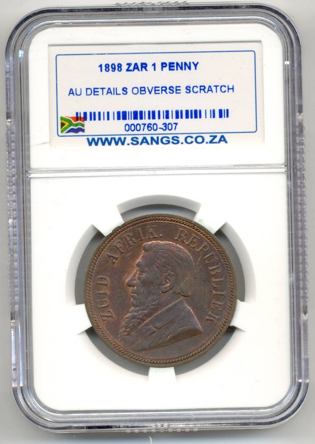 1898 *** 1P *** AU Details *** shows good detail