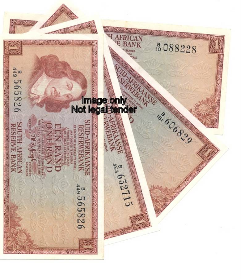 R1 various *** TW de Jongh *** EF to Au *** bid per note to take all
