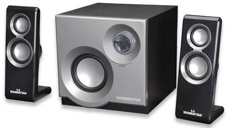 Manhattan 3050 USB 2.1 Speaker BL/SL