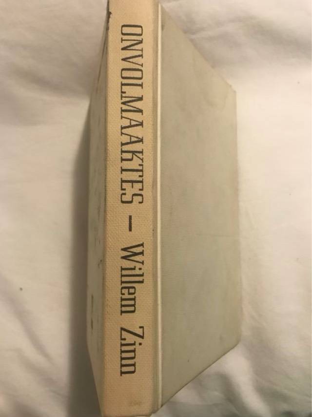 Onvolmaaktes - Willem Zinn