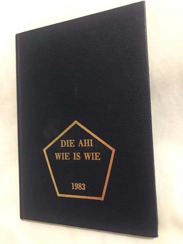 Die AHI Wie is Wie 1983, Adenia Eiendomme (Edms.) Bpk. - Jan Horn
