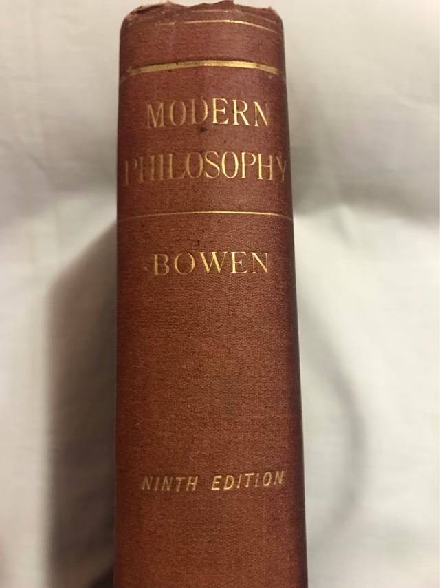 Modern Philosophy from Descartes to Schopenhauer - Francis Bowen