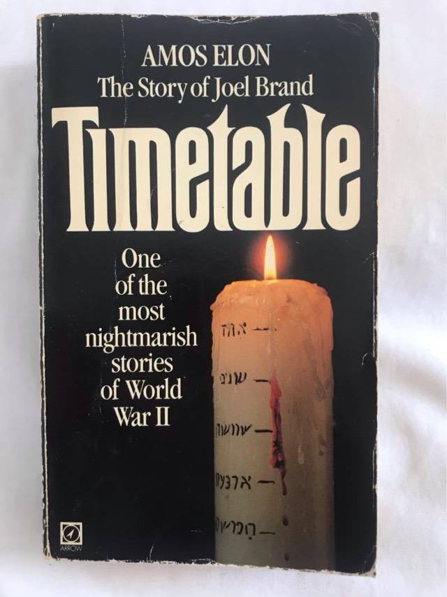 Timetable, The story of Joel Brand - Amos Elin