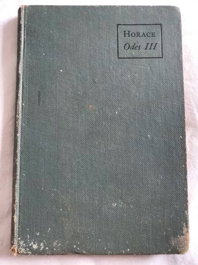 HoraceOdes III - James Gow Ed.