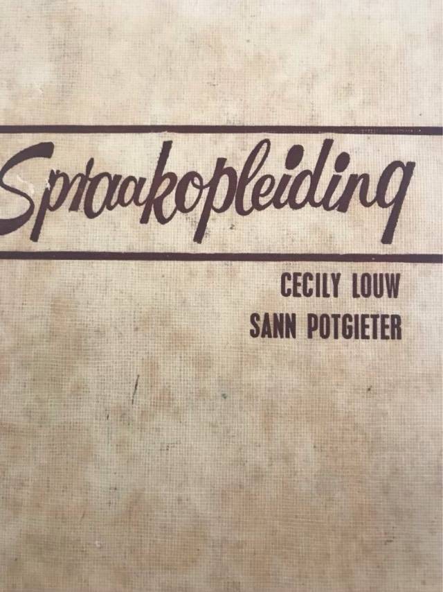 Spraakopleiding - Cecily Louw&Sann Potgieter