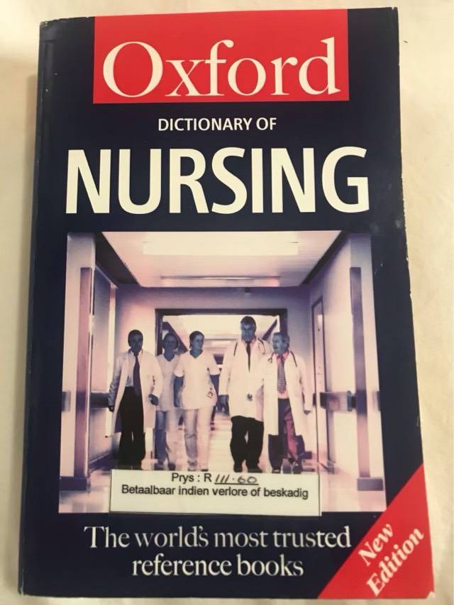 A Dictionary of Nursing - Tanya A. McFerran,Elizabeth A. Martin