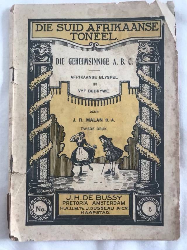 Die Geheimsinnige A.B.C. - J.R.Malan