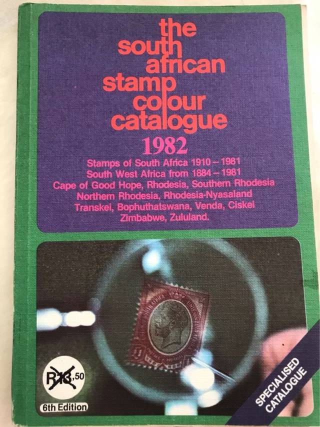 The SA Stamp Colour Catalogue 1982 - International philatelic Auctions