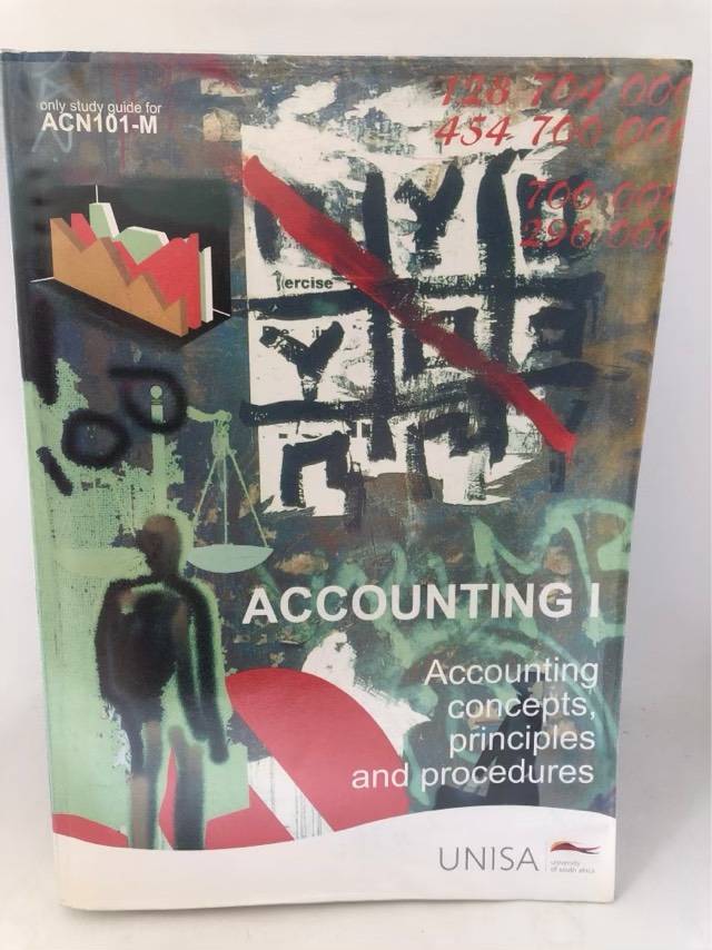 Accounting 1, Study guide - UNISA