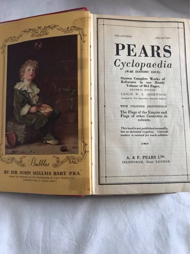 Pears Cyclopaedia, War Economy Issue - Leslie W.E.Sherwood
