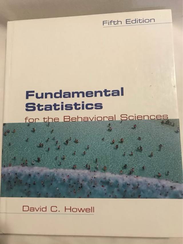 Fundamental Statistics for the Behavioral Sciences - David C. Howell