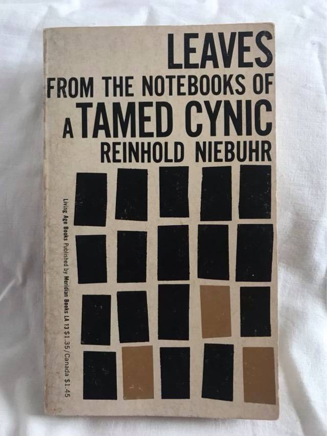 Leaves From The Notebooks Of A Tamed Cynic - Reinhold Niebuhr