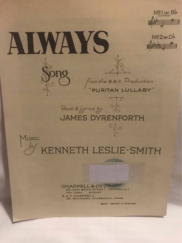 Always - Kenneth Leslie-Smith