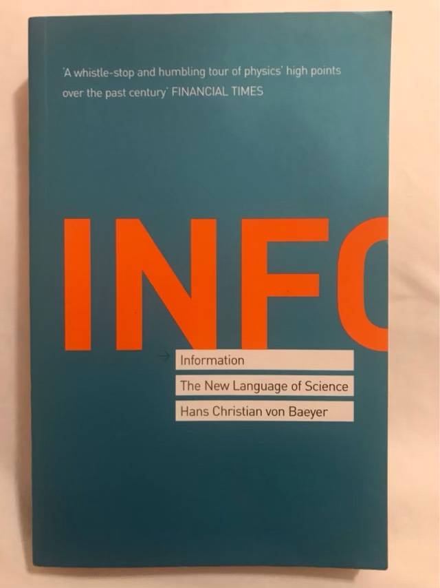 Information, The New Language of Science - Hans Christian Von Baeyer