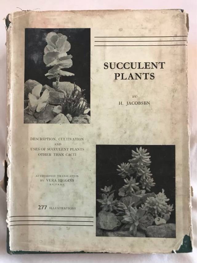 Succulent Plants - H.Jacobsen