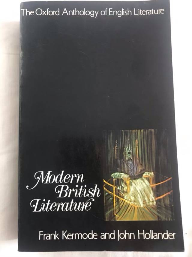 Modern British Literature - Frank Kermode and John Hollander