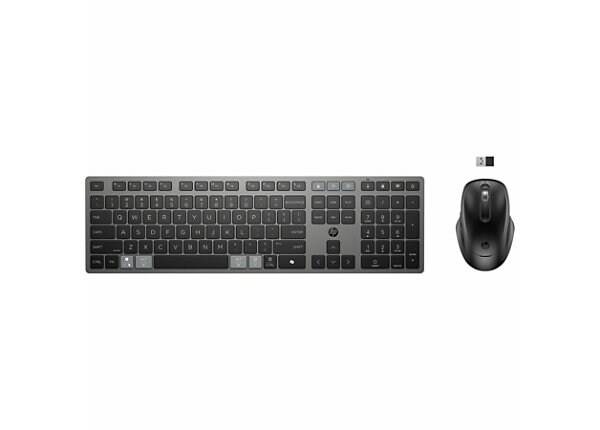 Hp 725 Multi Rechargable Wireless Keyboard And Mouse Combo