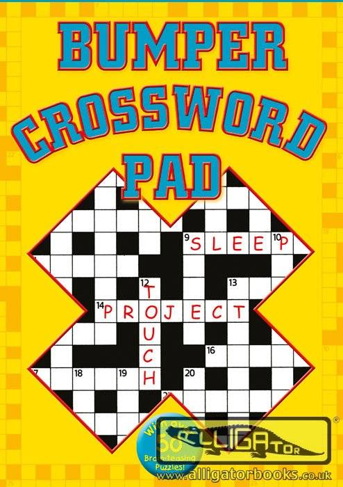 Bumper Crossword Pad Yellow