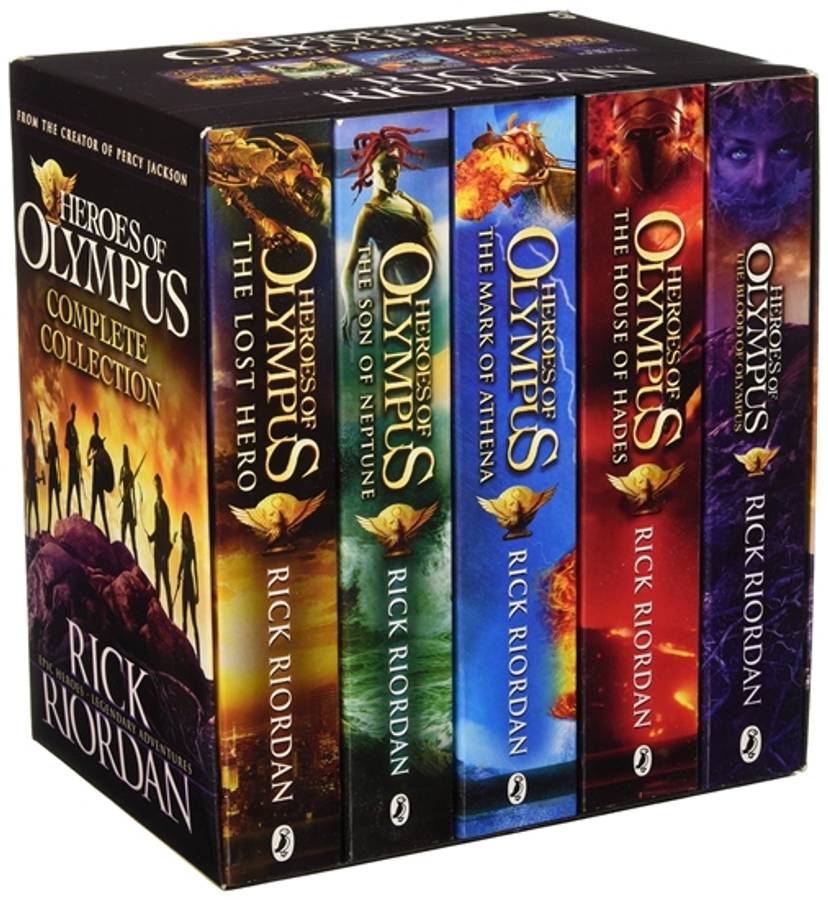 Heroes Of Olympus Complete Collection