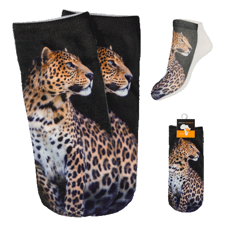 Socks Secret Leopard South Africa Flag