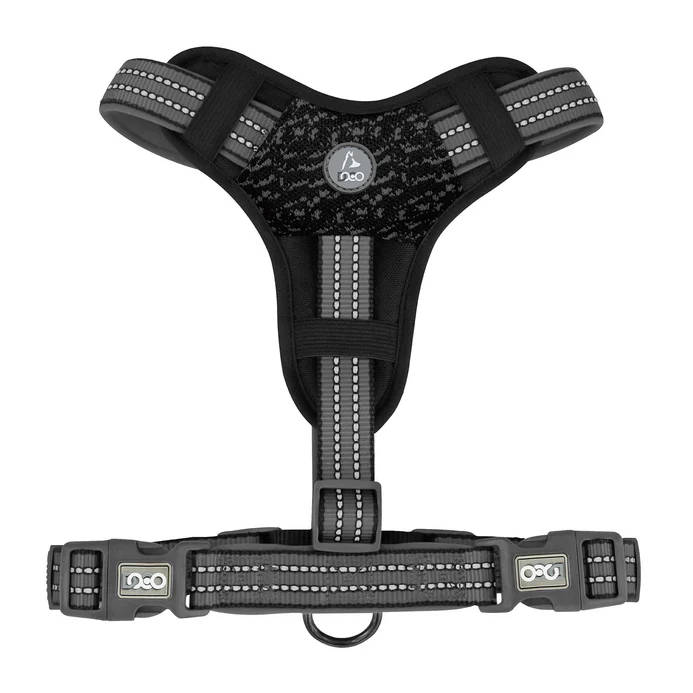 Doco Vario Chest Dog Harness  M  Grey | Doco | Medium Adjustable Chest Plate Dog Harness