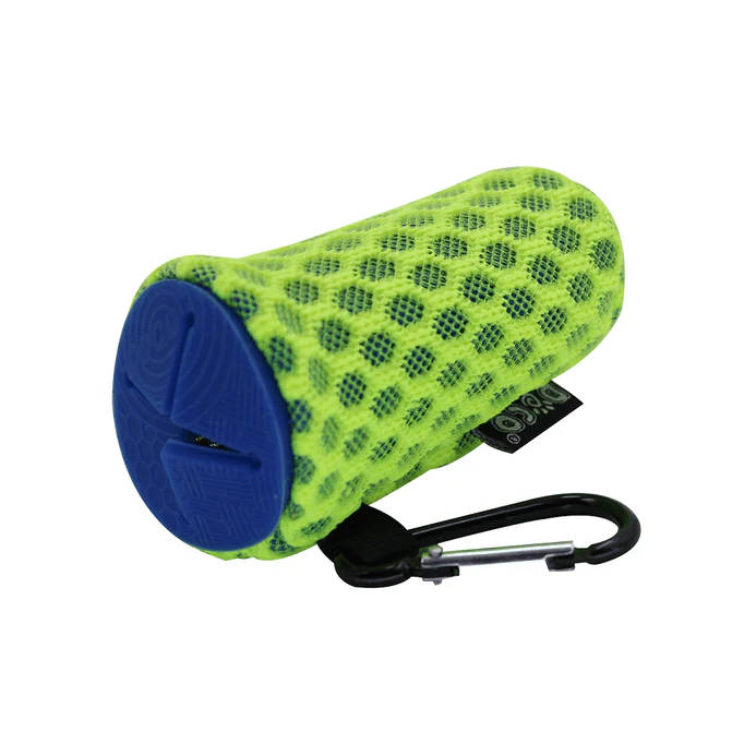 Dog Poop Bag Dispenser  Lime | Doco | Vibrant & Convenient Waste Bag Holder