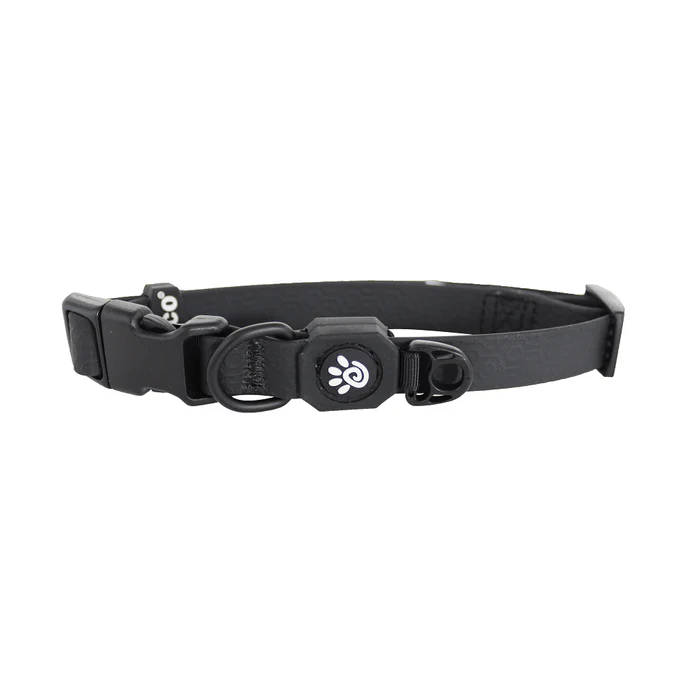 Doco Jelly Bean Dog Collar - M - Black | Doco | Fun & Durable Black Collar for Medium Dogs