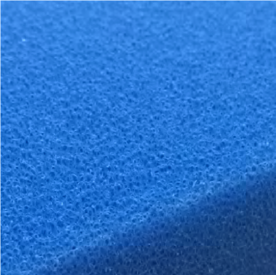 Blue Bio Sponge  100x100x4cm  PPI 10 | Oceanmax | Advanced Large Blue Aquarium Sponge
