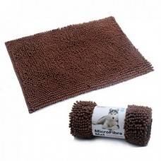 Bioline Microfibre Pet Floor Mat  Small 55×35CM | Bioline | Ultra-Absorbent Chenille Mat with...