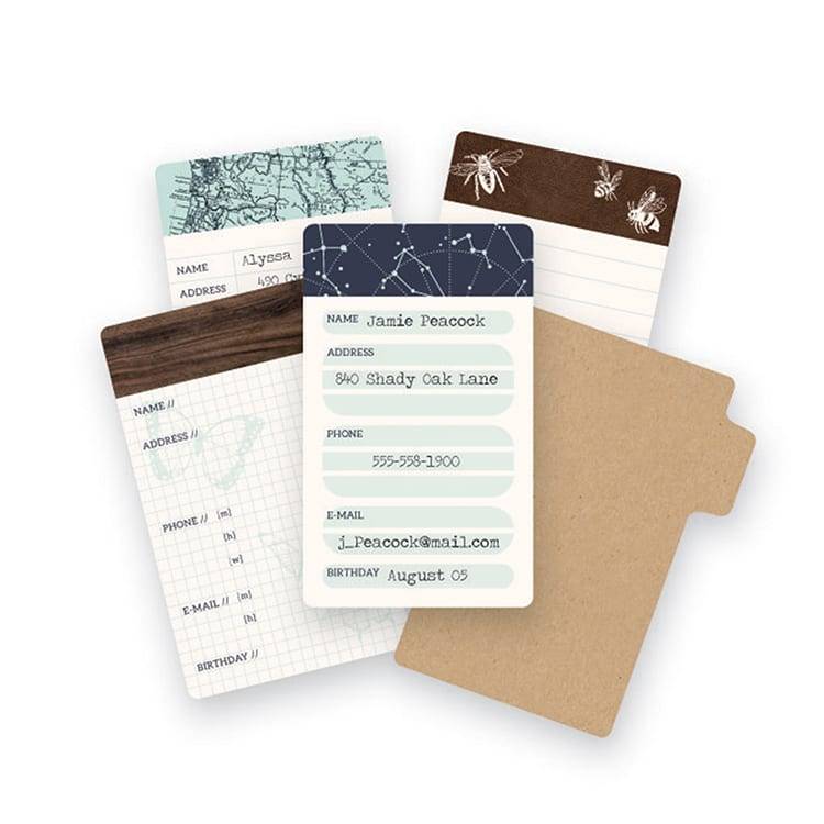 We R Typecast Mini Card Set 10/Pkg