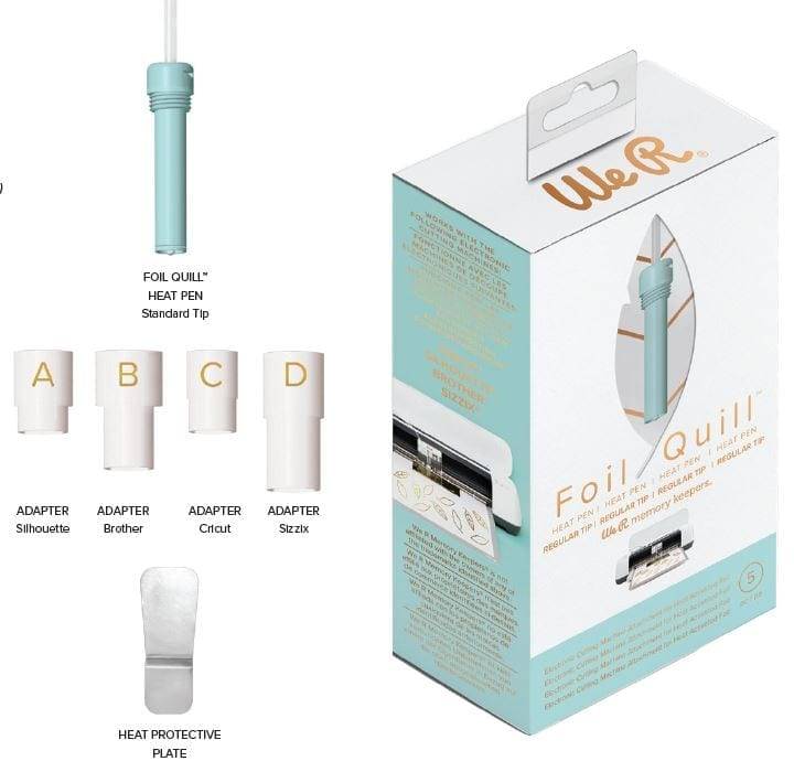 FOIL QUILL STANDARD TIP PEN - 0.13kg