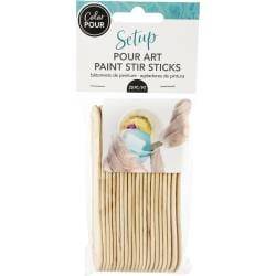 American Crafts Color Pour Stir Sticks 20/Pkg
