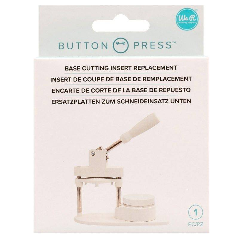 We R Memory Keepers Button Press Die Base Inserts