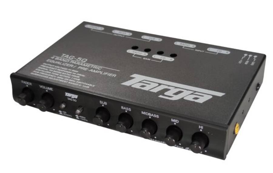 Targa TAG-5Q 4 Band Parametric Equalizer