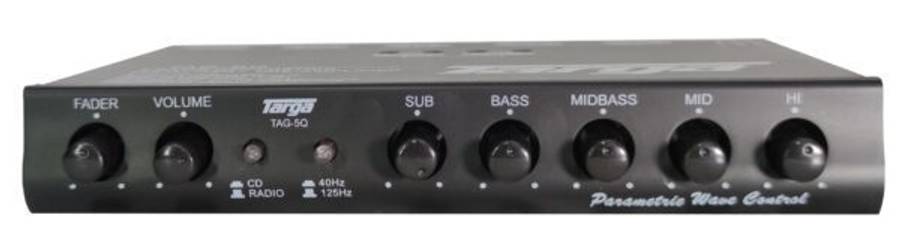 Targa TAG-5Q 4 Band Parametric Equalizer