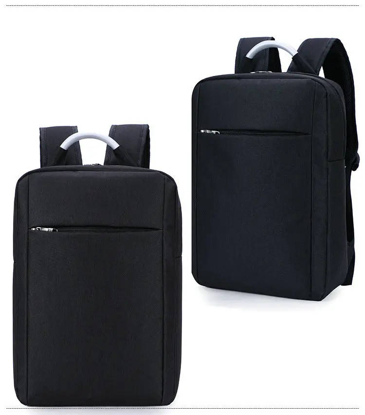 Notebook Backpack Business Leisure Laptop backpack school bag with metal handle