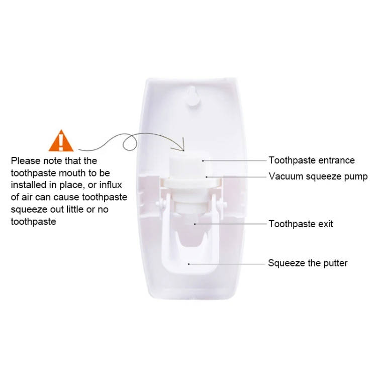 AUTOMATIC TOOTHPASTE SQUEEZING DEVICE