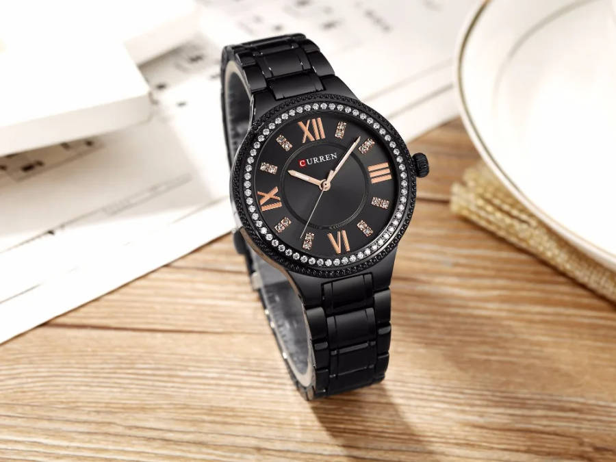 Curren 9004 Luxury Pretty Quartz Watches For Ladies Wristwatch With Mini Diamonds Women Watch - Buy Women Watch,Watches For Ladies,Wristwatch With Mini Diamonds Product on Alibaba.com