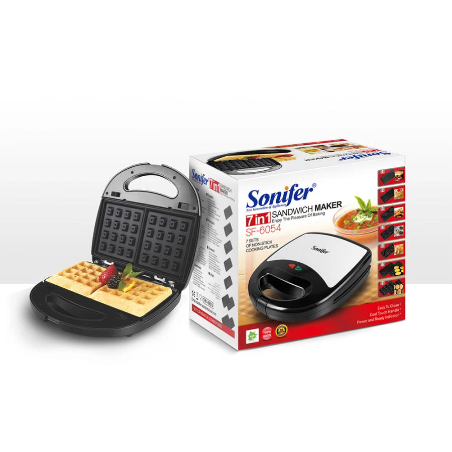 100% BRAND NEW SONIFER 7 IN 1 SANDWICH MAKER