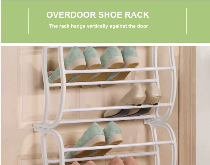 24 PAIR OVER DOOR SHOE RACK