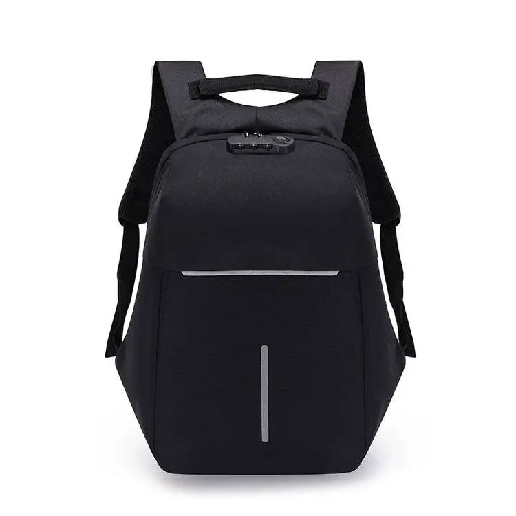 Anti Theft Design Large Capacity Laptop Backpack Bag With USB Charging