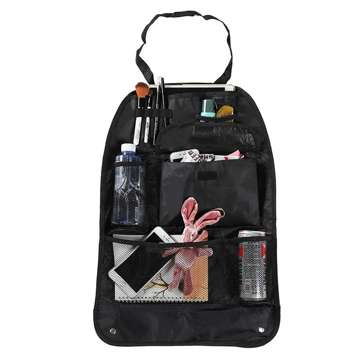 Luxury durable fabric Backseat Car Organizer for Kids Toys