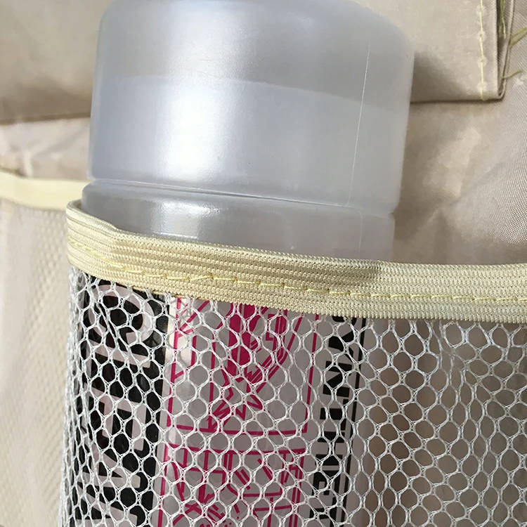 Luxury durable fabric Backseat Car Organizer for Kids Toys