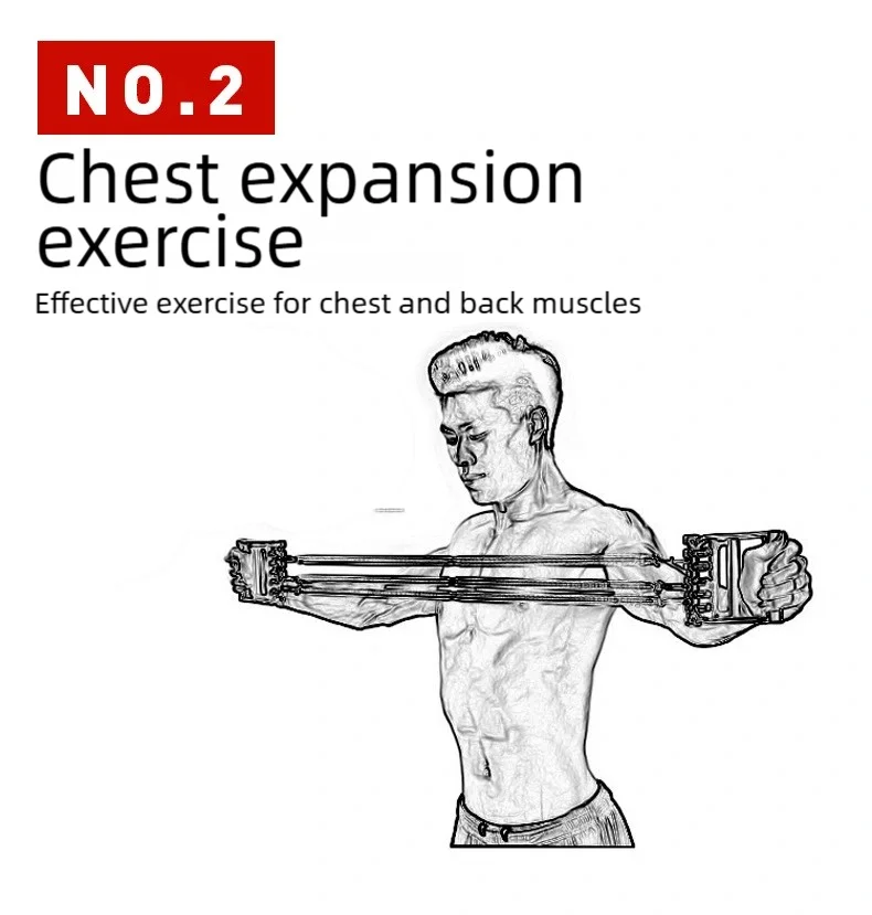 Adjustable Spring Chest Expander