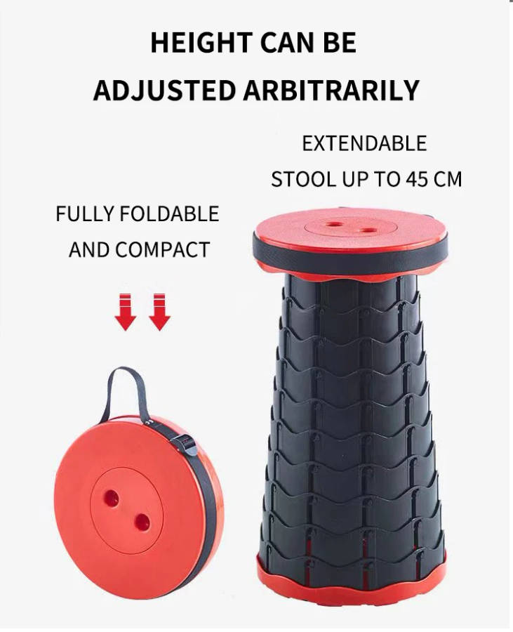 Telescopic seat stool
