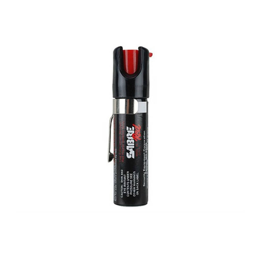 Sabre Red Pepper Spray - Black Clip On (22g)