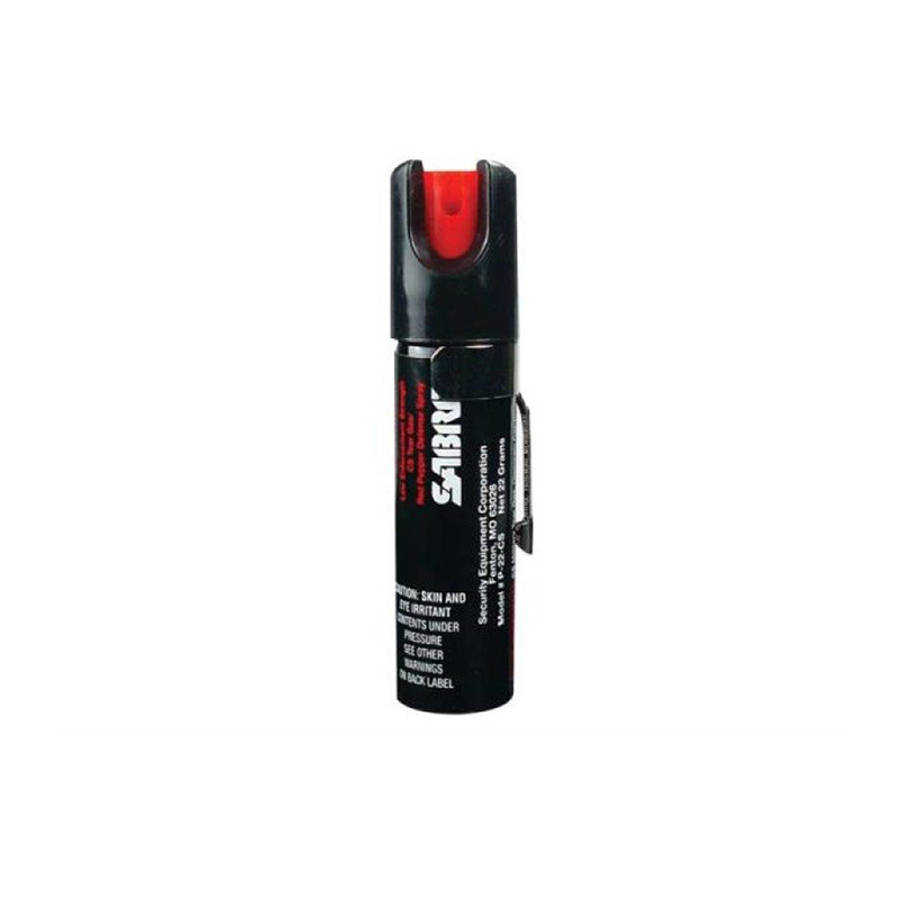 Sabre Red Pepper Spray - Black Clip On (22g)