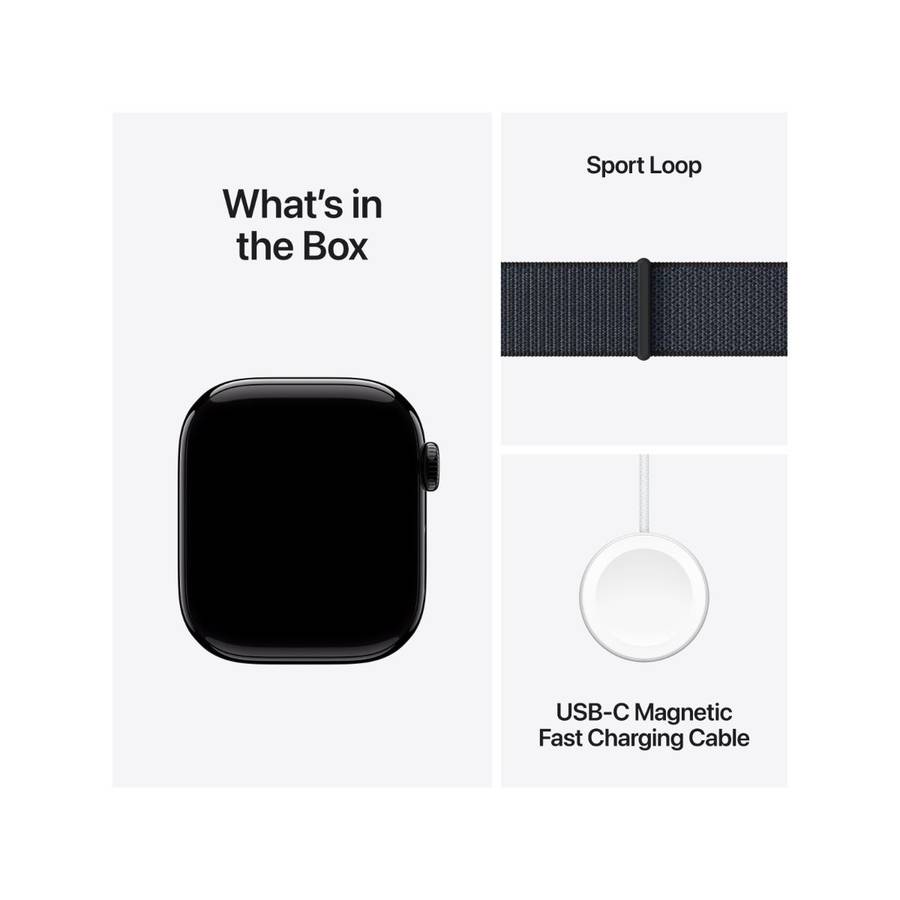 Apple Watch Series 10 GPS Aluminium Case (42mm)with Sport Loop