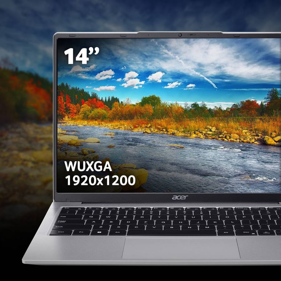 Acer Aspire Lite Intel Core i3 - N300 8GB 512GB SSD 14" IPS WUXGA Notebook
