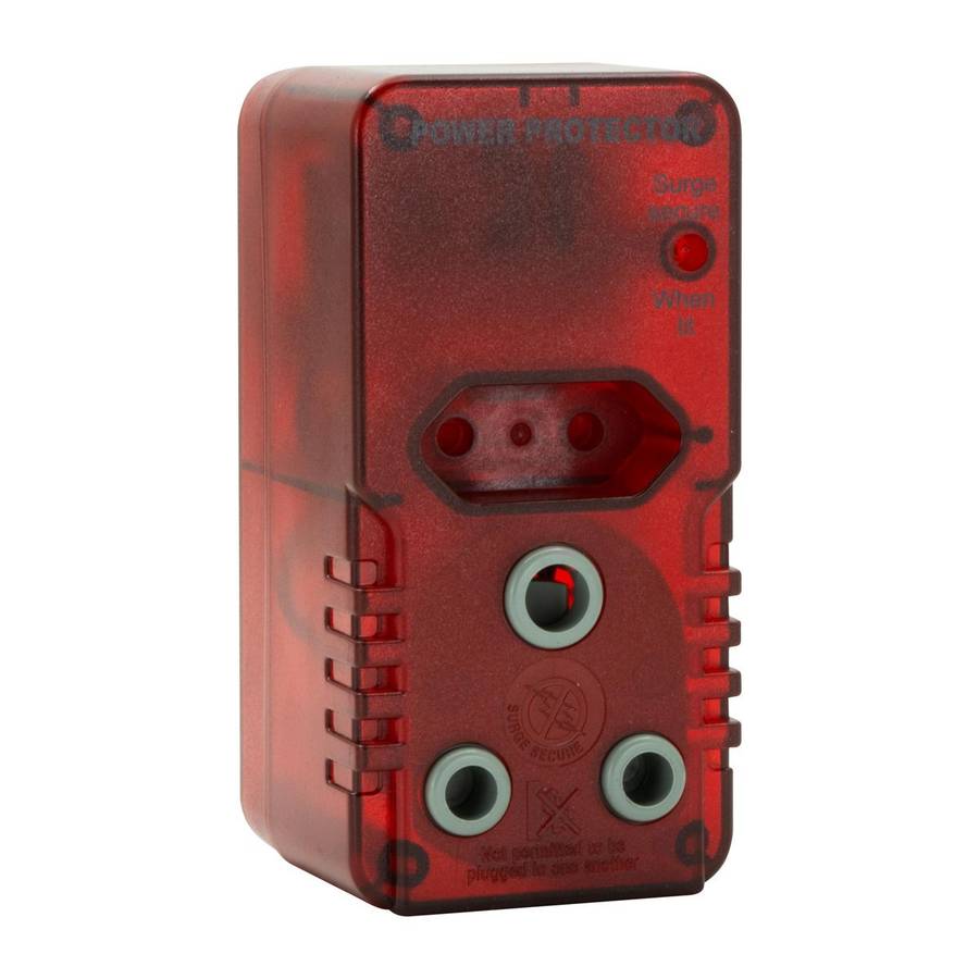 Ellies High Surge Protection Adaptor 1× 16A (3-Pin) + 1× 5A (Euro)